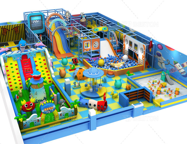 Space Theme Soft Indoor Playground